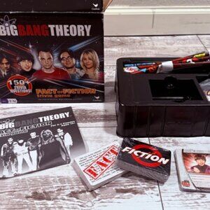 The Big Bang Theory Fact or Fiction TV Trivia Game Complete Open Box 62086